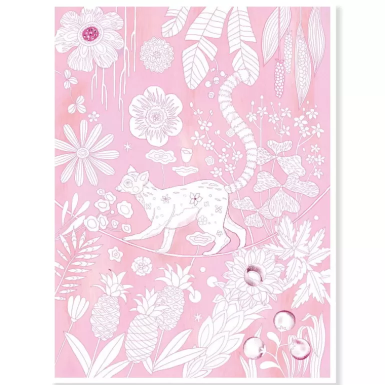 Djeco Dessin, Peinture, Coloriage<3 Posters A Colorier "Sauvage" Colouring Gallery 8690