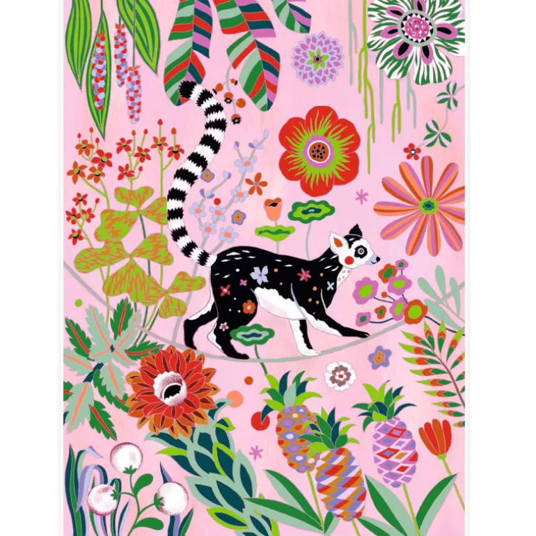 Djeco Dessin, Peinture, Coloriage<3 Posters A Colorier "Sauvage" Colouring Gallery 8690