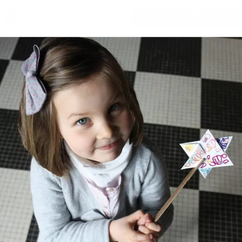 PIROUETTE Cacahouète Jeux Pirouette Cacahouète<6 Baguettes Magiques A Creer, Kit Creatif Pour Enfant