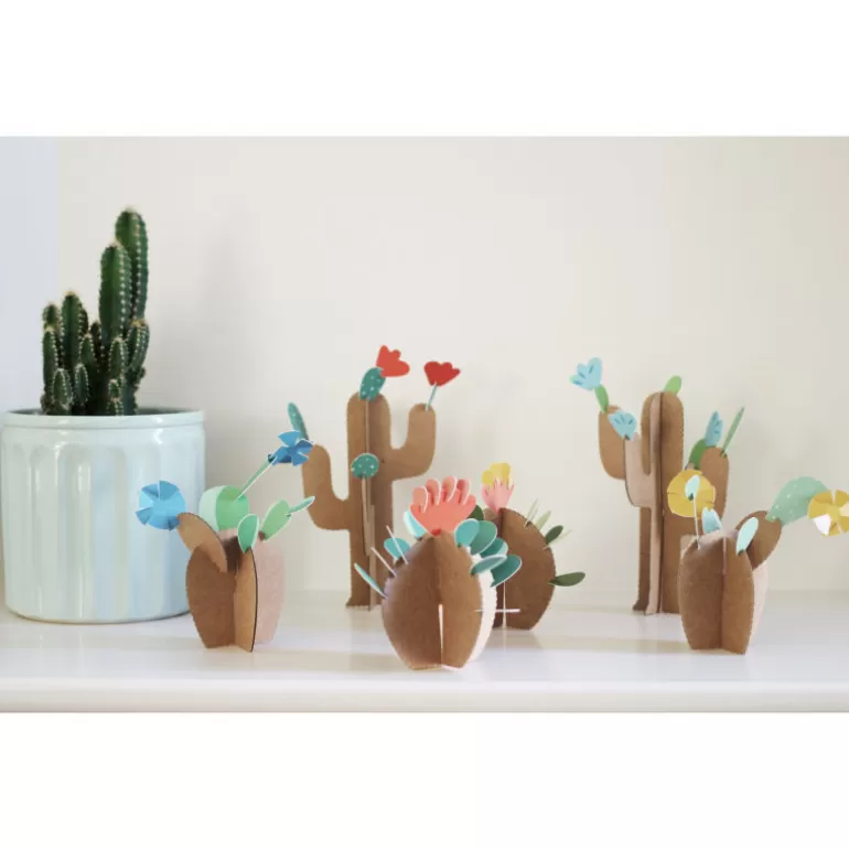 PIROUETTE Cacahouète Jeux Pirouette Cacahouète<6 Cactus A Creer, Kit Creatif Pour Enfant