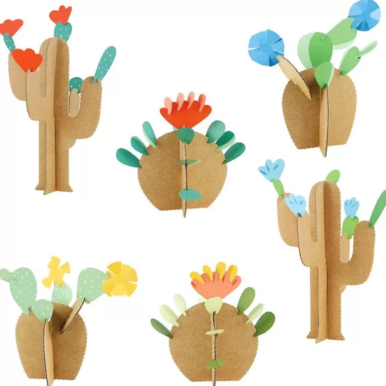 PIROUETTE Cacahouète Jeux Pirouette Cacahouète<6 Cactus A Creer, Kit Creatif Pour Enfant