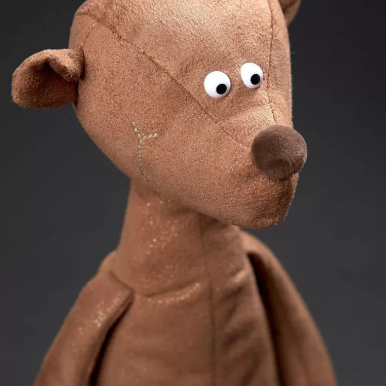 SIGIKID Peluches Et Doudous Sigikid<Ach Good ! Ours En Peluche Beast 39306 - Edition Limitee - Marron Dore