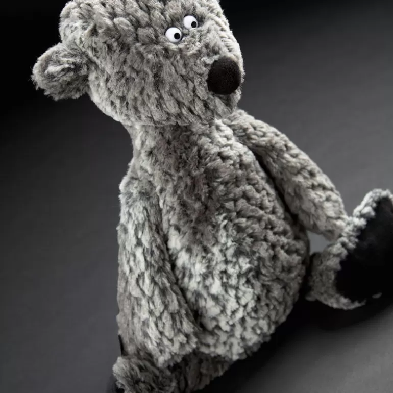 SIGIKID Peluches Et Doudous Sigikid<Ach Good ! Ours En Peluche Beast 39680 - Edition Limitee - Gris