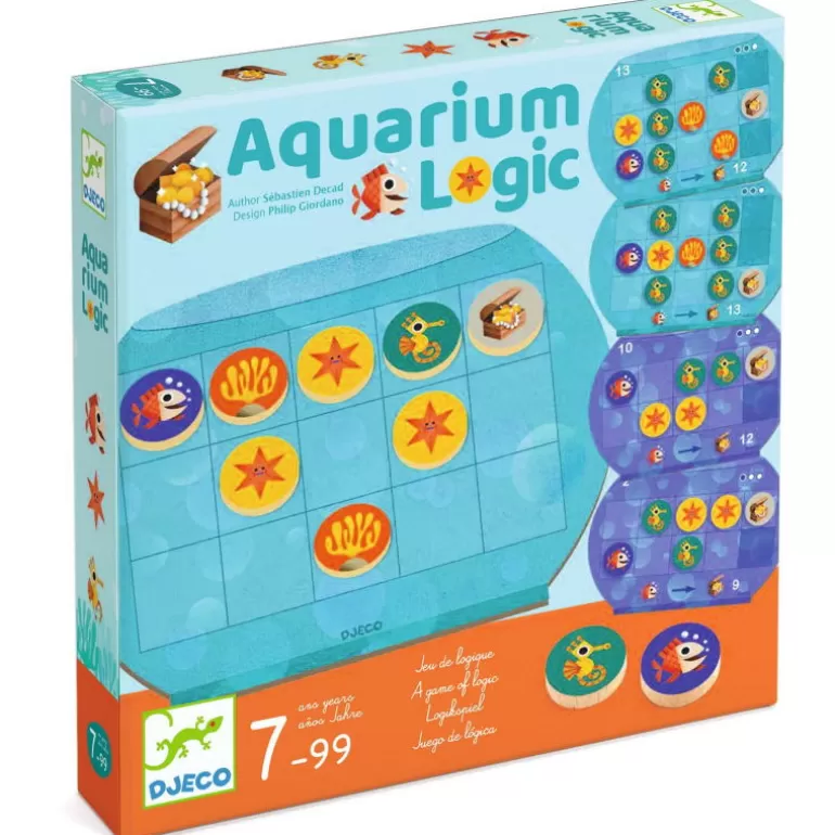 Djeco Jeux De Société<Aquarium Logic Jeu Sologic De 8574