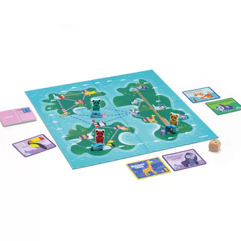 Djeco Jeux De Société<Around The World, Jeu De Strategie 8598