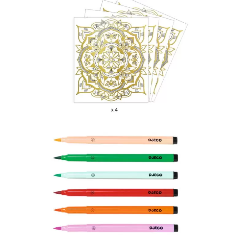 Djeco Artistic Djeco<Artistic Color "Flore" 9477