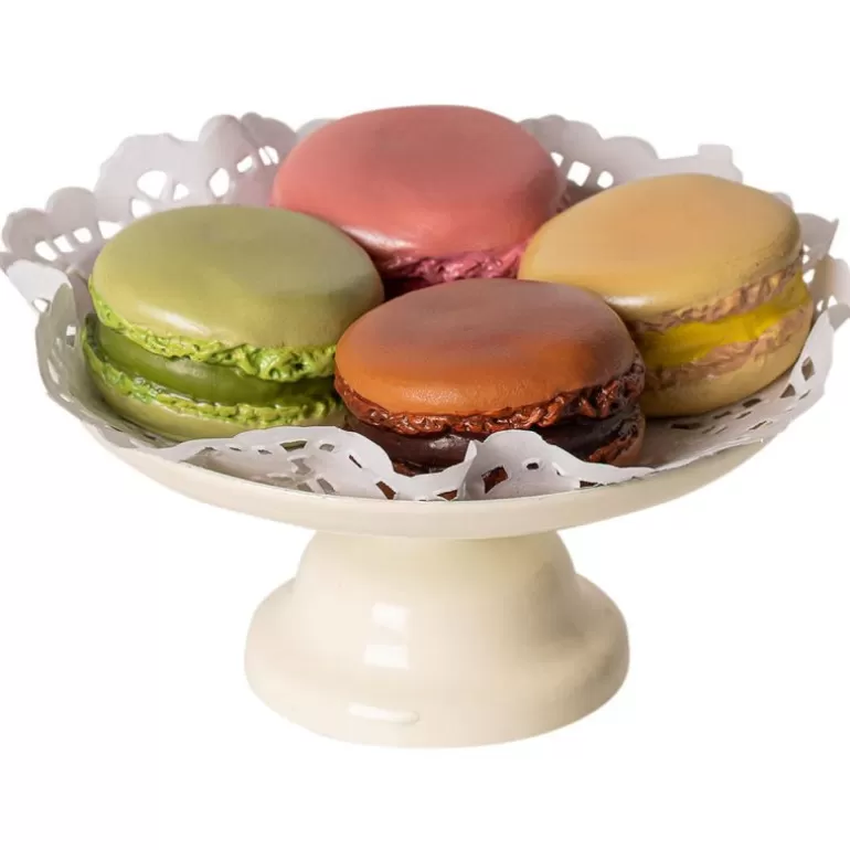 Maileg Maison De Poupee En Bois<Assiette De Macarons Pour Souris