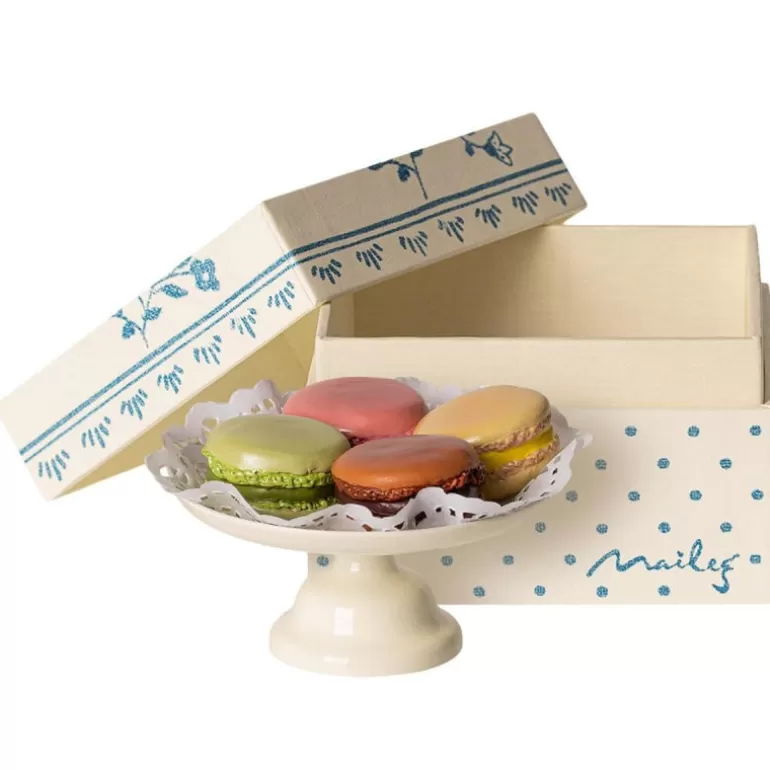 Maileg Maison De Poupee En Bois<Assiette De Macarons Pour Souris