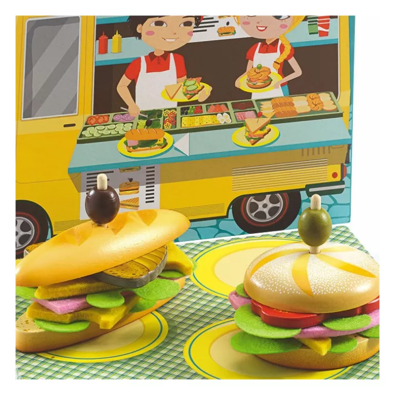 Djeco Jouets Cuisine, Dînette<Atelier Sandwich 6620, Emile Et Olive