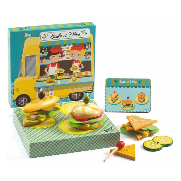 Djeco Jouets Cuisine, Dînette<Atelier Sandwich 6620, Emile Et Olive