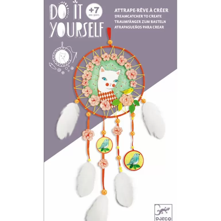 Djeco Décoration Enfants<Attrape-Reve A Creer "Arlecat" Diy 7960