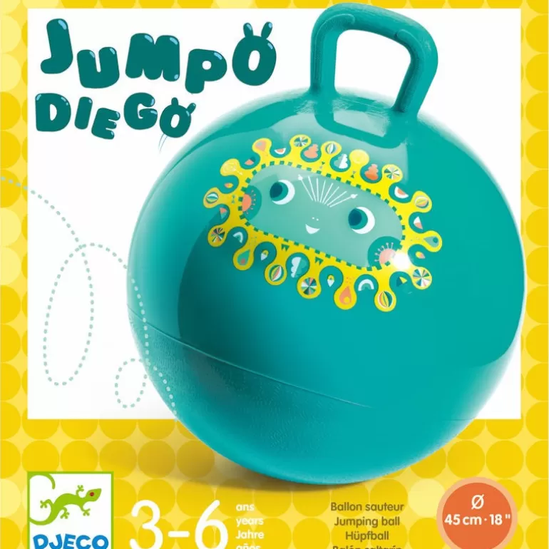 Djeco Jouets De Plein Air<Ballon Sauteur 'Jumpo Diego' 0181