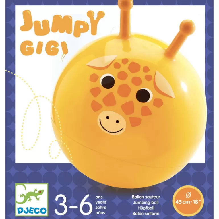 Djeco Jouets De Plein Air<Ballon Sauteur 'Jumpy Gigi' 0182