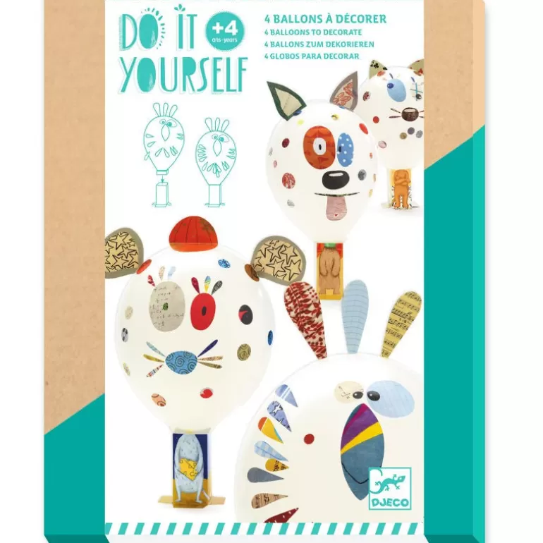 Djeco Autocollants Et Décalcomanies<Ballons A Décorer "Animo Ballon" Diy 7910