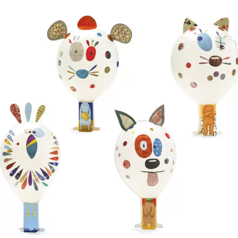Djeco Autocollants Et Décalcomanies<Ballons A Décorer "Animo Ballon" Diy 7910