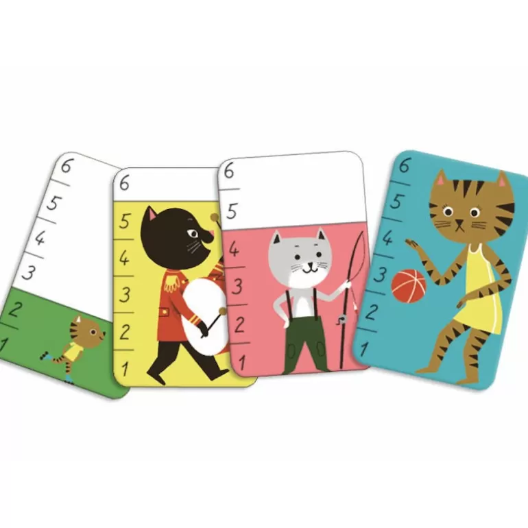 Djeco Jeux De Société<Bata-Miaou, Jeu De Cartes 5139