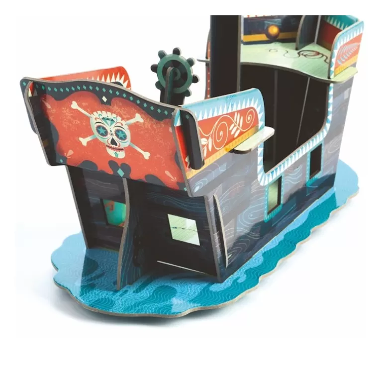 Djeco Décoration Enfants<Bateau Pirate 3D 7709