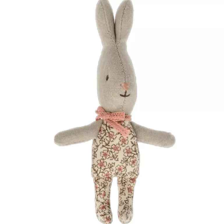 Maileg Maison De Poupee En Bois<Bebe Lapin 'Rose'