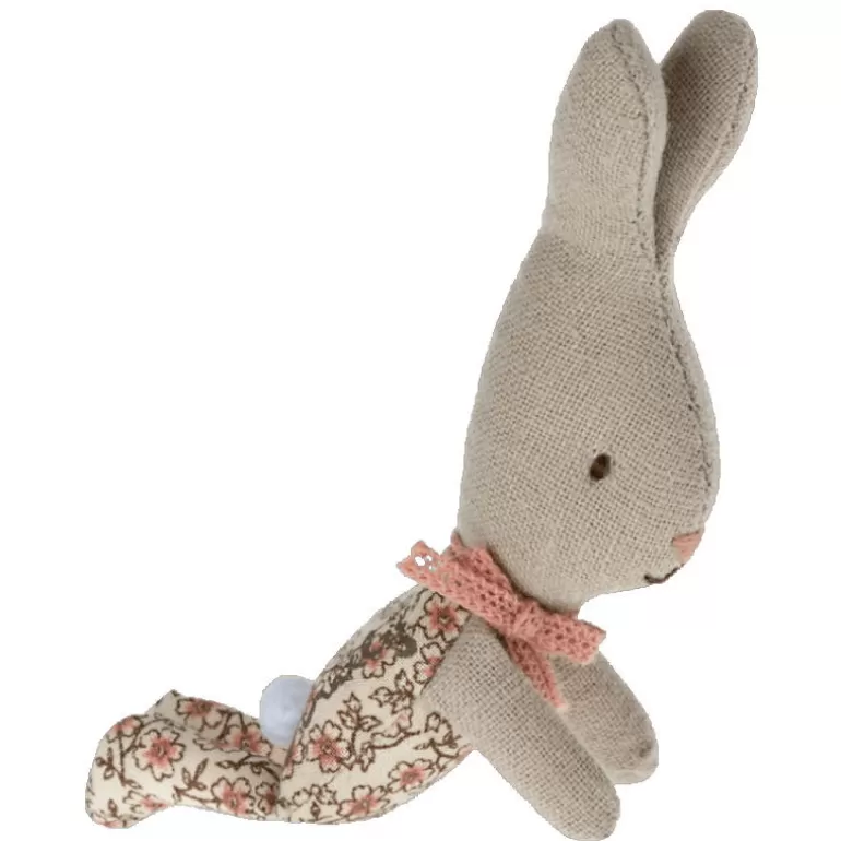 Maileg Maison De Poupee En Bois<Bebe Lapin 'Rose'