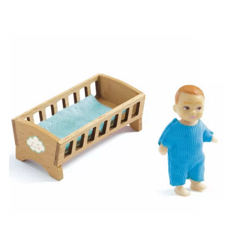 Djeco Maison De Poupee En Bois<Bebe Sacha 7834