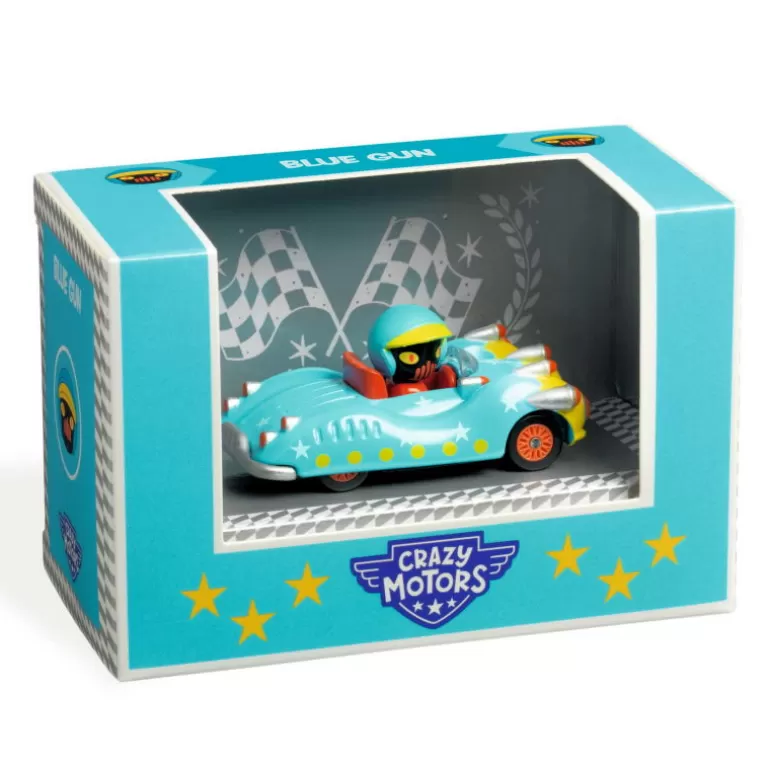 Djeco Jouets Garage, Voitures<Blue Gun Voiture Crazy Motors 5490