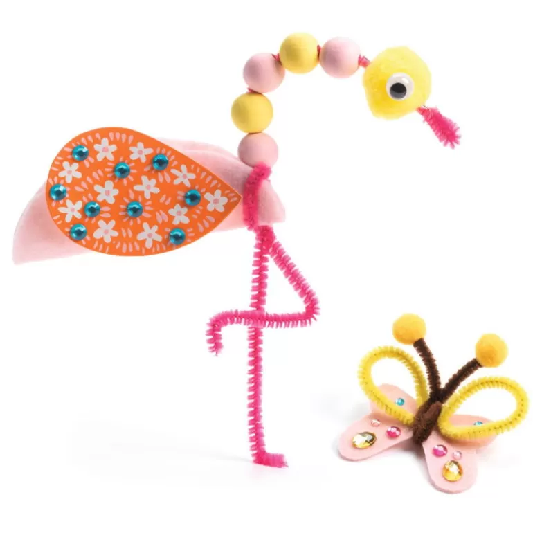 Djeco Perles, Savons, Bougies<Boite A Creer Pour Enfant "Animaux De La Jungle" 9016