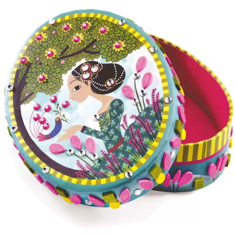Djeco Autocollants Et Décalcomanies<Boite A Décorer "Petits Secrets" Diy 7906