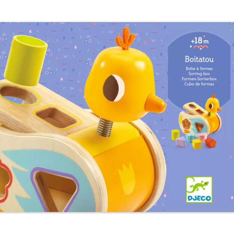 Djeco Jouets D'éveil, Hochets<Boite A Formes 'Boitatou' 6325