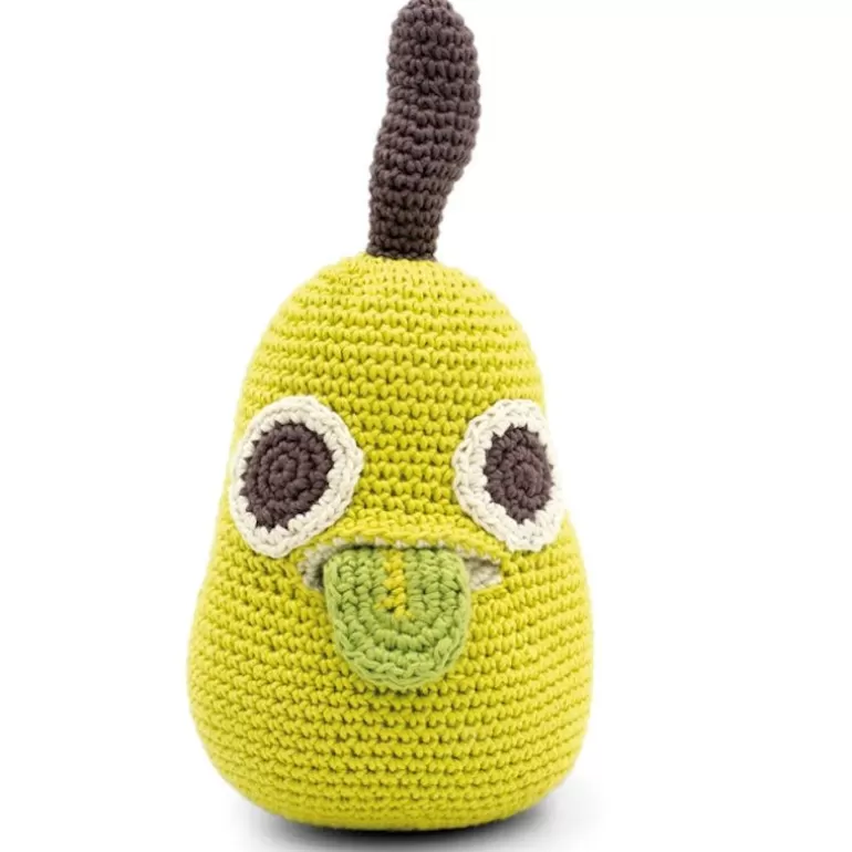 MyuM Décoration Enfants<Boite A Musique Poire En Crochet "The Veggy Toys", Coton Bio