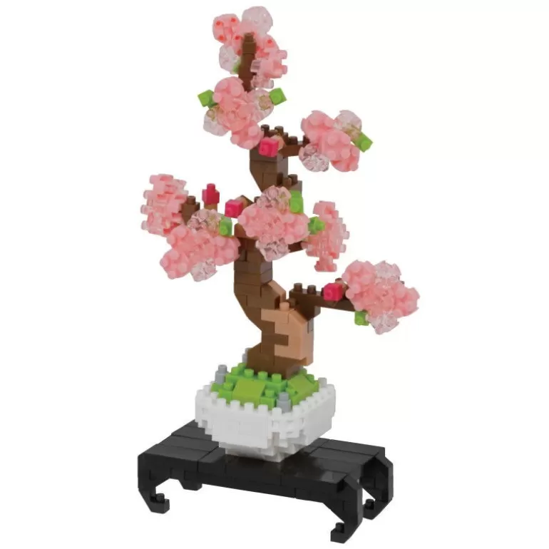 nanoblock Jeux De Construction<Bonsai Sakura (Cerisier Du Japon)