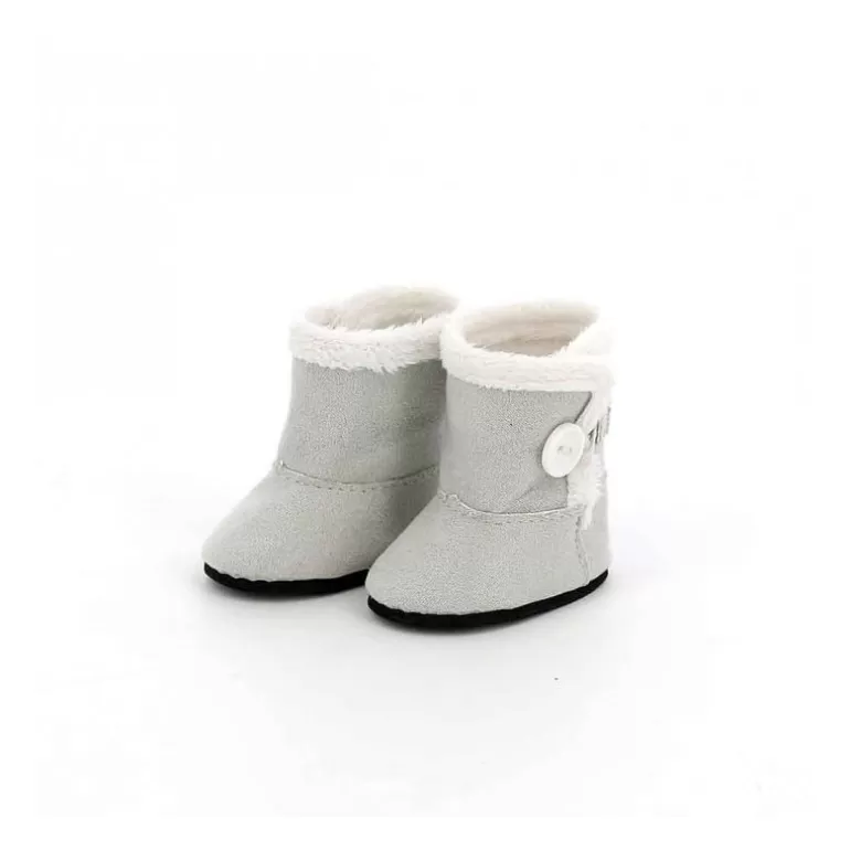 Petitcollin Poupées, Peluches<Bottes Grises Pour Poupées De 39 A 48 Cm