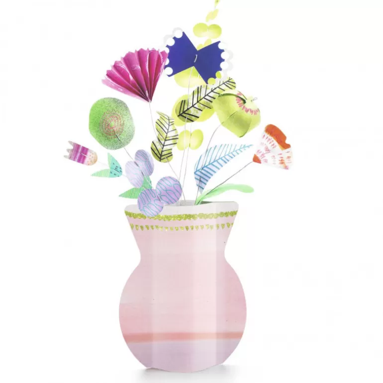 Djeco Bricolage Enfant<Bouquet De Fleurs En Papier A Creer "Delicat" Diy 7959