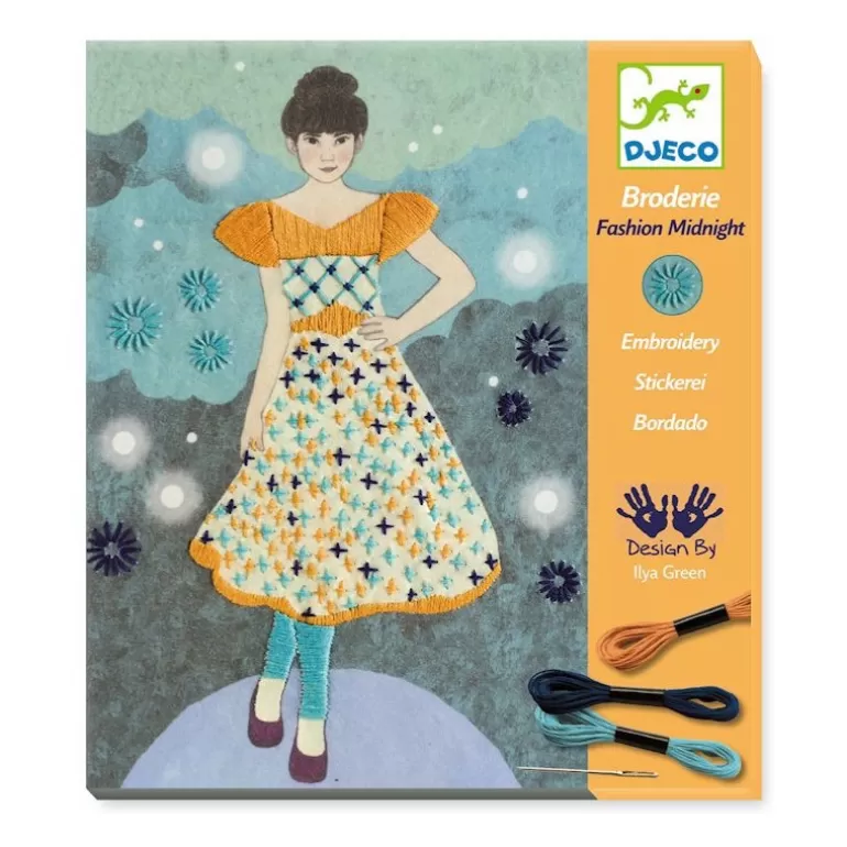 Djeco Couture Et Broderie Pour Enfant<Broderie Fashion Midnight 9842