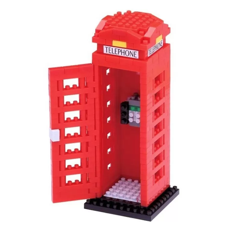 nanoblock Jeux De Construction<Cabine Telephonique Londonienne