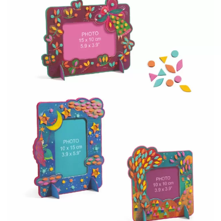 Djeco Bricolage Enfant<Cadres Mosaïques A Décorer "Feerique" Diy 7904