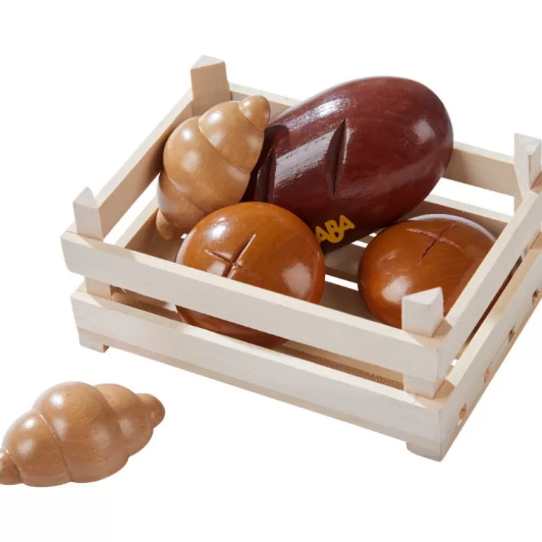 HABA Jouets Cuisine, Dînette<Cagette Avec Viennoiseries, Jouet Dînette En Bois 306457