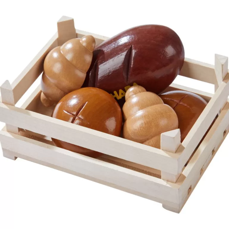 HABA Jouets Cuisine, Dînette<Cagette Avec Viennoiseries, Jouet Dînette En Bois 306457