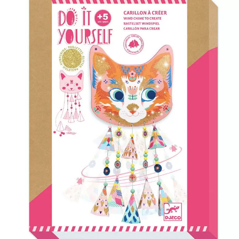 Djeco Décoration Enfants<Carillon A Creer "Kitty" Diy 7955