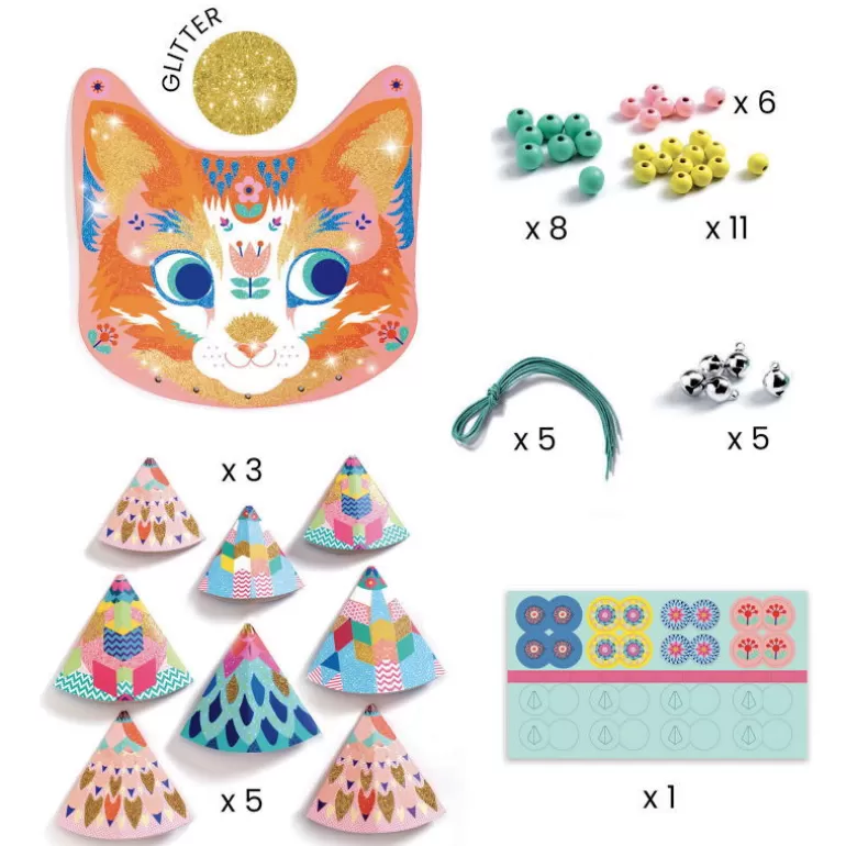 Djeco Décoration Enfants<Carillon A Creer "Kitty" Diy 7955