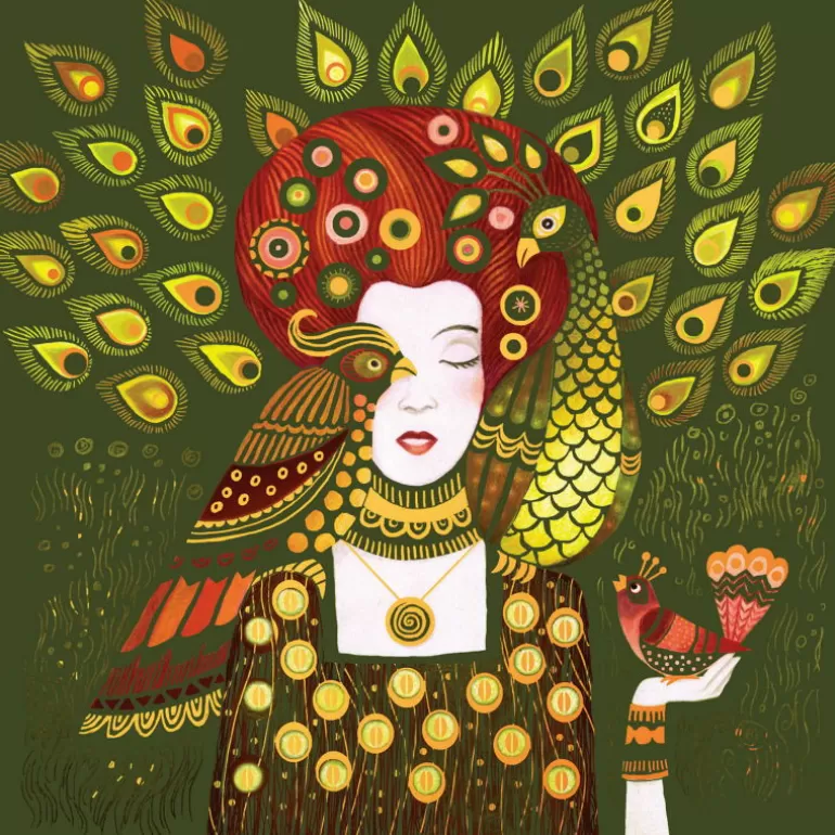 Djeco Djeco Inspired By<Cartes À Gratter "Golden Muses" 9374 Inspired By Gustav Klimt