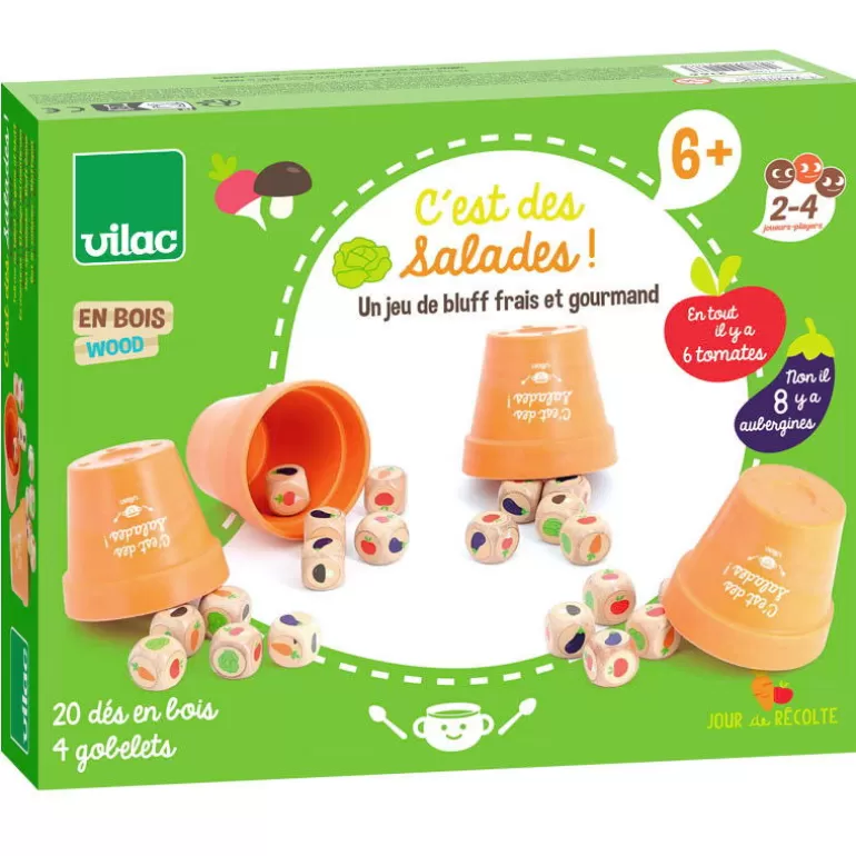 VILAC Jeux De Société<C'Est Des Salades 'Jour De Recolte' Jeu De Bluff 2166