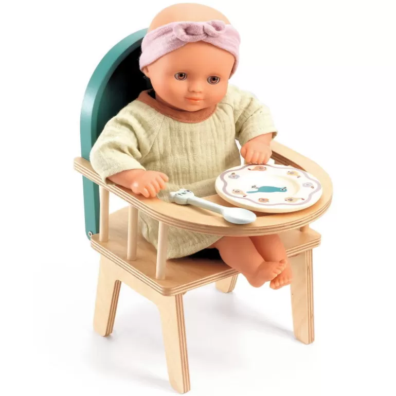 Djeco Poupées, Peluches<Chaise A Barreaux Pour Poupee Pomea De 7856