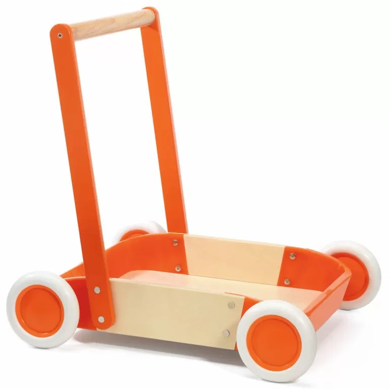Djeco Chariots Et Landaus En Bois<Chariot De Marche En Bois Pour Enfant 205 Red Trott'It !
