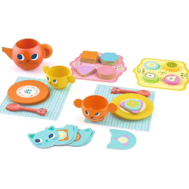 Djeco Jouets Cuisine, Dînette<Chats Gourmands, Dînette 5504