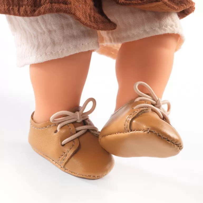 Djeco Poupées, Peluches<Chaussures Marron Pour Poupee Pomea De 7888