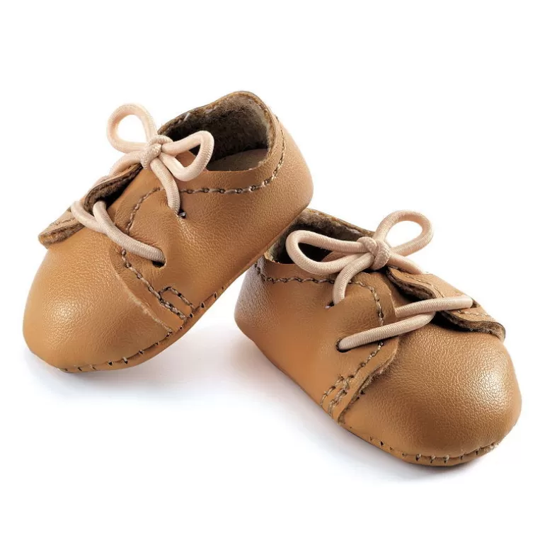 Djeco Poupées, Peluches<Chaussures Marron Pour Poupee Pomea De 7888