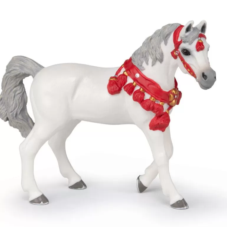 Papo Figurines Papo<Cheval Arabe Blanc En Tenue De Parade, 51568