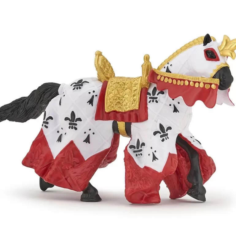 Papo Figurines Papo<Cheval Du Roi Arthur Rouge, Figurine 39951