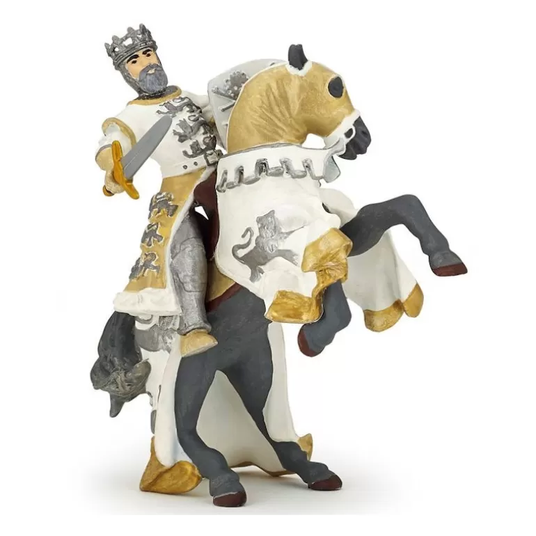 Papo Figurines Papo<Cheval Du Roi Richard Blanc 39784