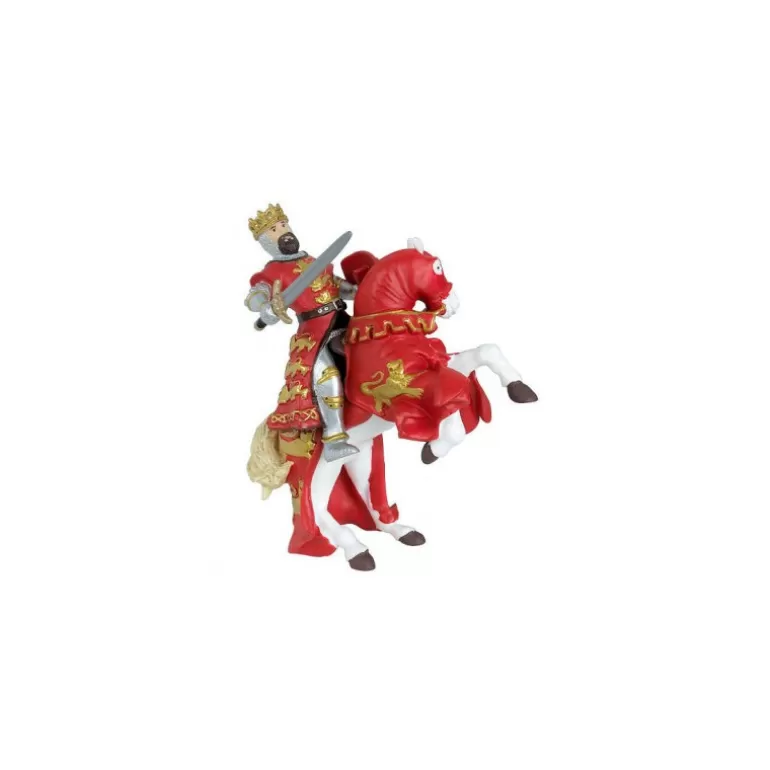 Papo Figurines Papo<Cheval Du Roi Richard Rouge, Figurine 39340